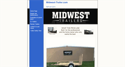 Desktop Screenshot of midwest-trailer.com